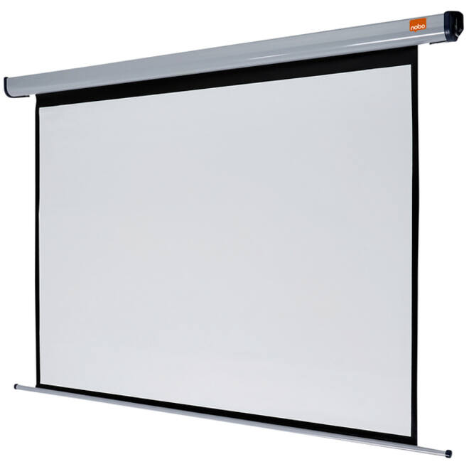 Projectiescherm Nobo wand 200cm elektrisch