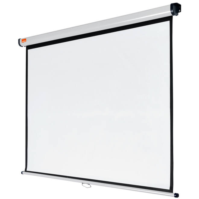 Projectiescherm Nobo wand 150x104cm