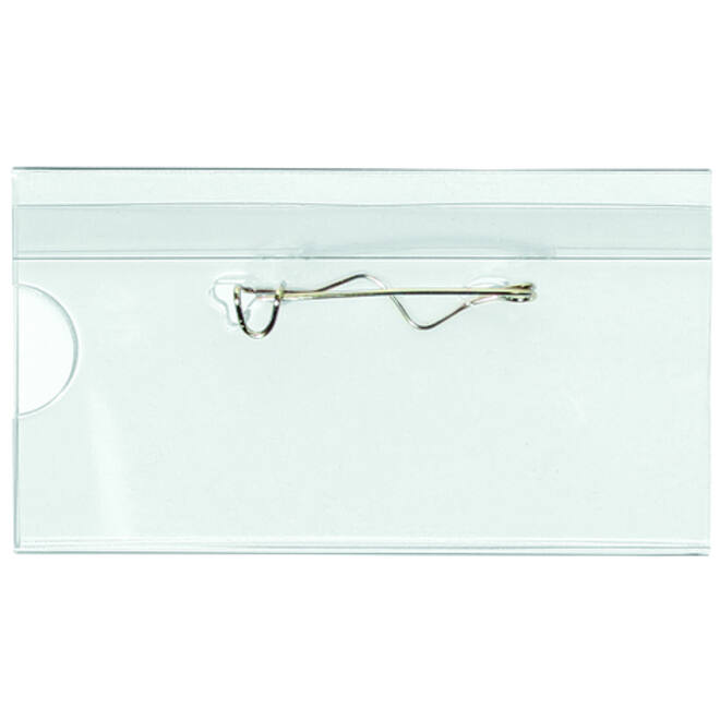Badge Quantore met speld 40x75mm