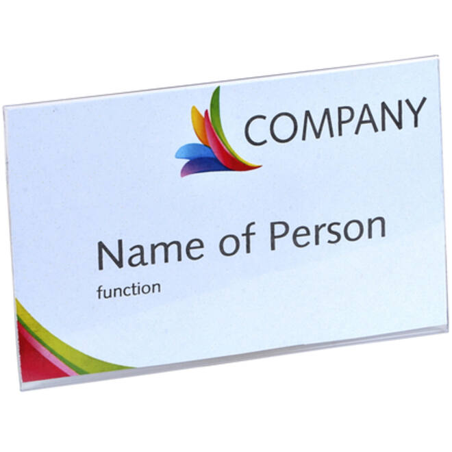 Badge Europel magnetisch 90x55mm