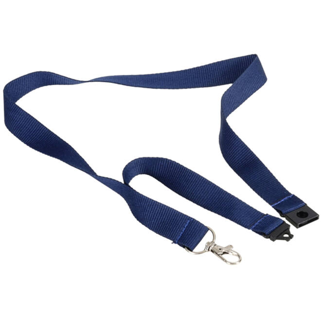Badgekoord Europel donkerblauw