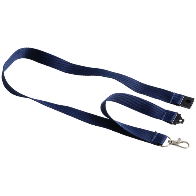 Badgekoord Europel donkerblauw