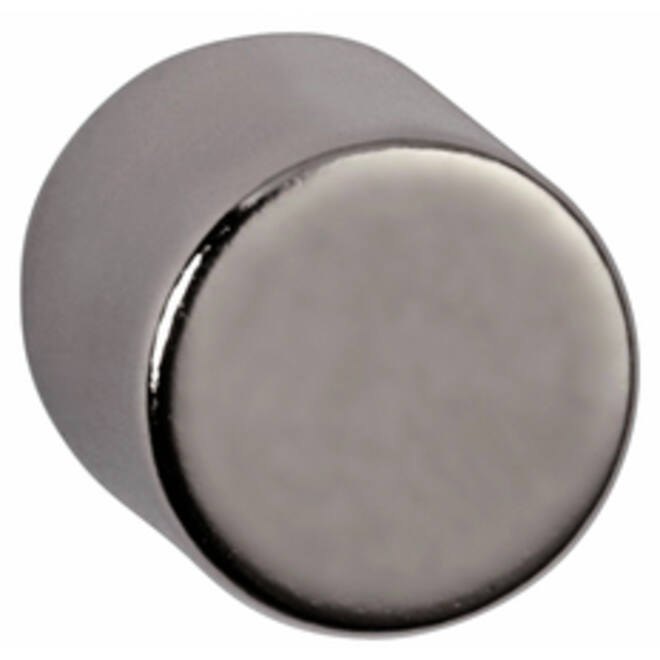 Magneet MAUL Neodymium koker 10x10mm 4kg nikkel