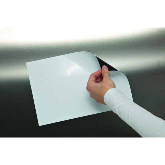 Magneetvel MAUL 200x300mm wit beschrijf- wisbaar en te knippen