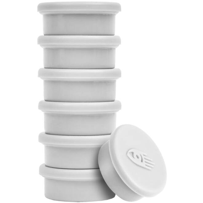 Magneet Legamaster 20mm 250gr wit 8stuks