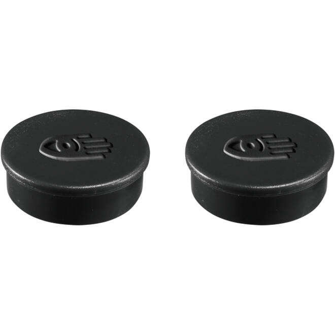 Magneet Legamaster 35mm super 2500gr zwart 2stuks