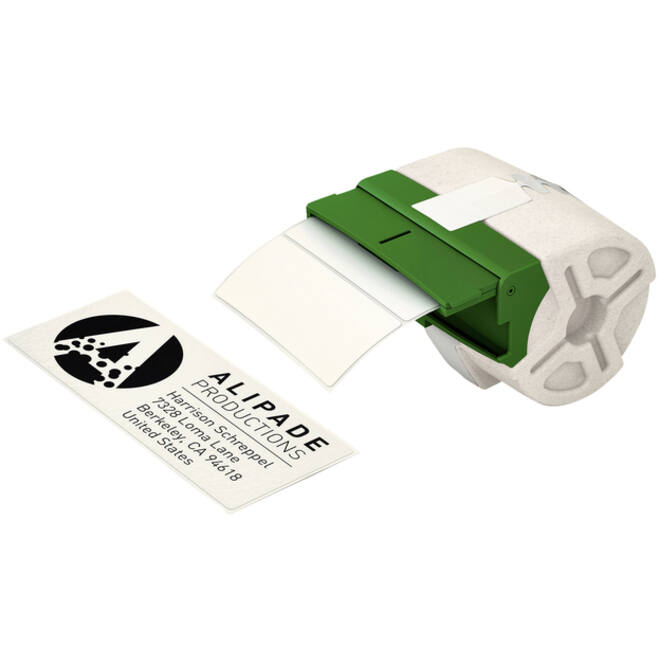 Etiket Leitz icon labelprint papier 36mmx88mm wit 600stuks