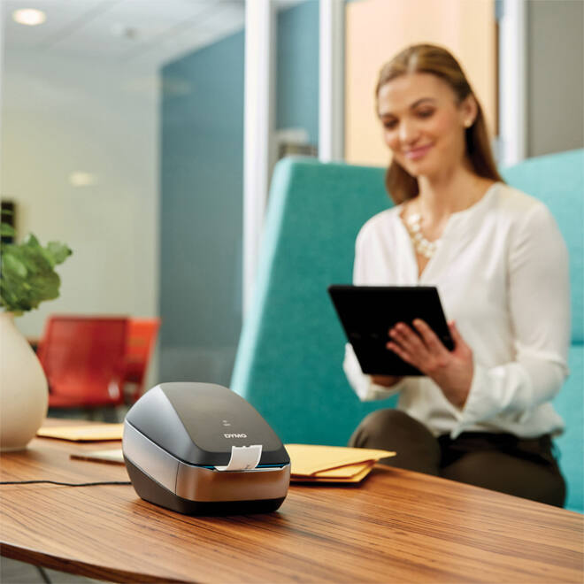 Labelprinter Dymo LabelWriter Wireless desktop zwart