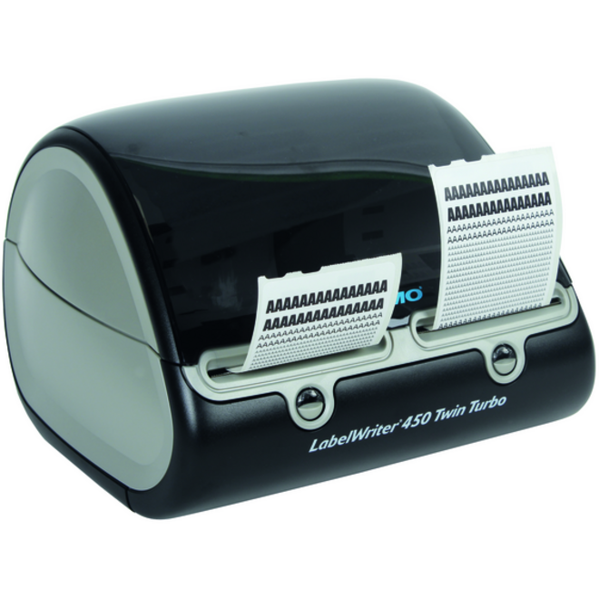 Labelprinter Dymo LabelWriter 450 Twin Turbo desktop zwart