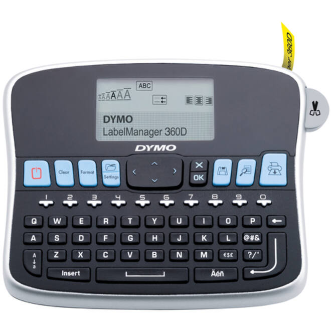 Labelprinter Dymo LabelManager 360D draagbaar azerty 19mm zwart