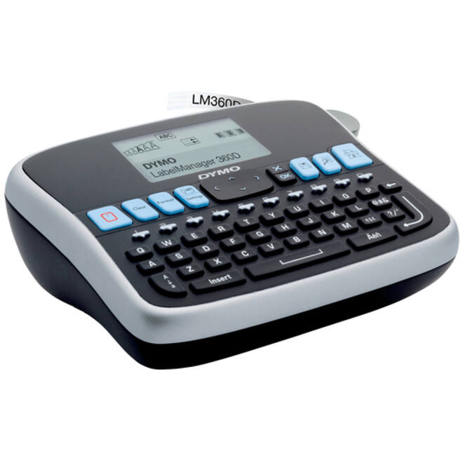 Labelprinter Dymo LabelManager 360D draagbaar azerty 19mm zwart
