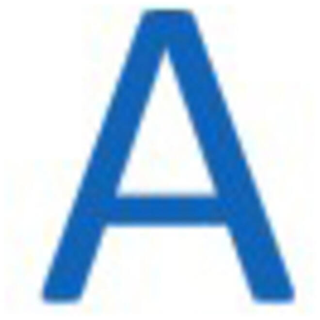 Labeltape Dymo LabelManager D1 polyester 12mm blauw op wit