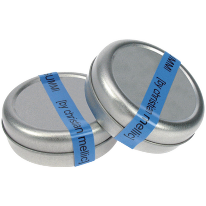 Labeltape Dymo LabelManager D1 polyester 12mm zwart op blauw