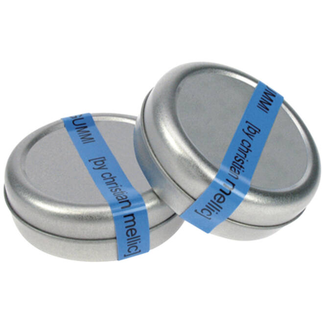 Labeltape Dymo LabelManager D1 polyester 19mm zwart op blauw
