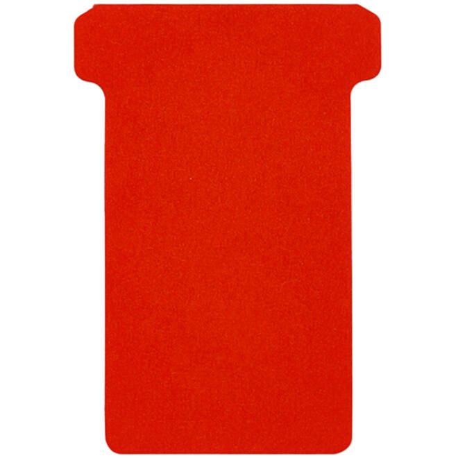 T-kaart Djois formaat 2 48mm rood 100 stuks