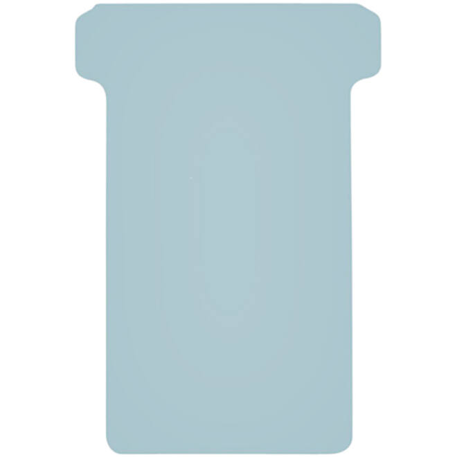 T-kaart Djois formaat 2 48mm blauw 100 stuks