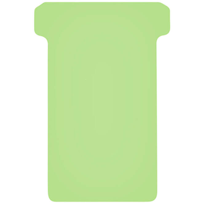 T-kaart Djois formaat 2 48mm groen 100 stuks