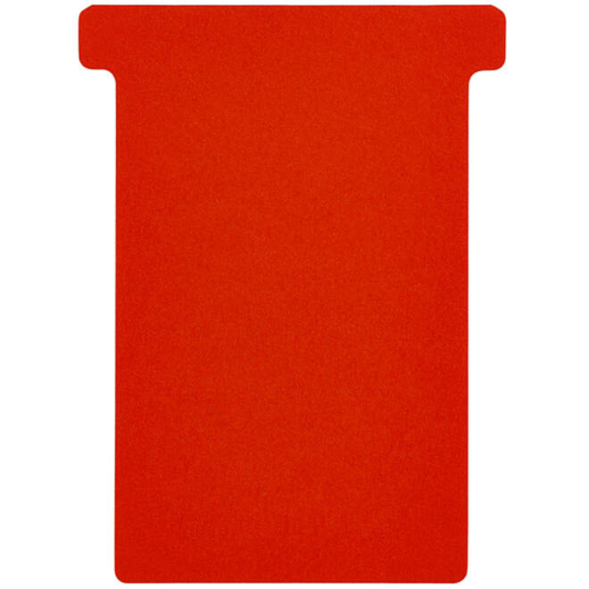 T-kaart Djois formaat 3 77mm rood 100 stuks