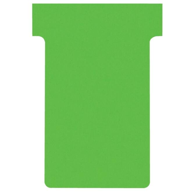 T-kaart Nobo nr.2 48mm groen 100 stuks