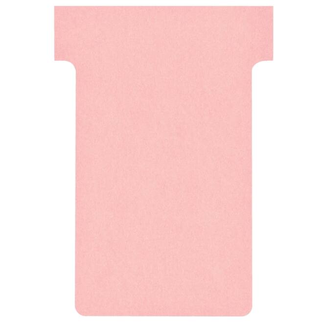 T-kaart Nobo nr.2 48mm roze 100 stuks