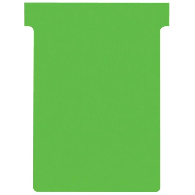 T-kaart Nobo nr.3 80mm groen 100 stuks