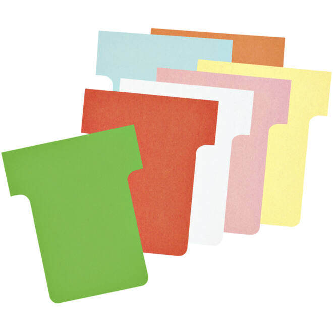 T-kaart Nobo nr 1.5 36mm oranje 100 stuks