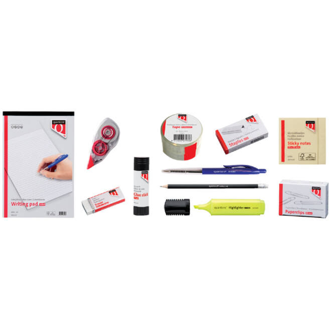 Huismerk koffer Quantore + inhoud