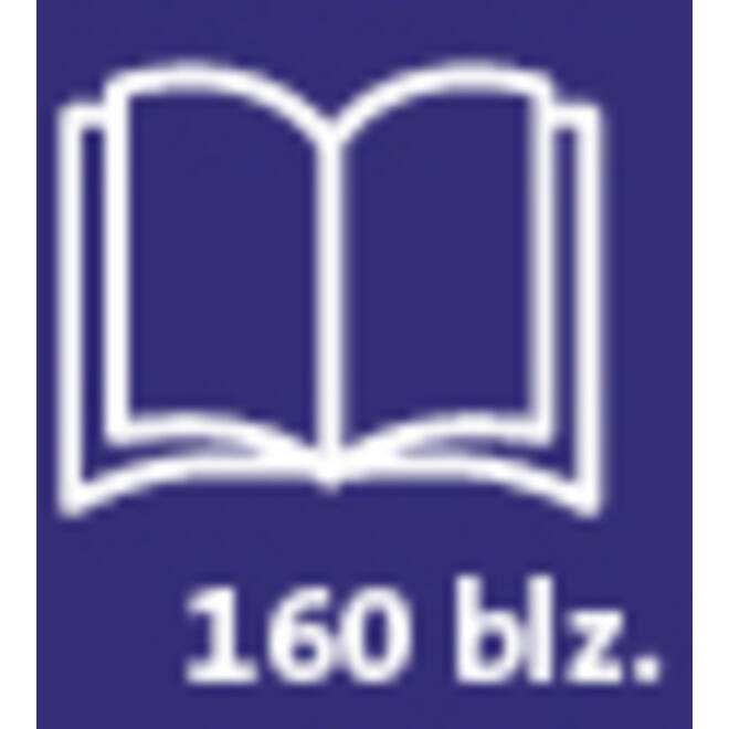 Collegeblok Oxford School A4+ lijn 23-gaats 160 pagina's 80gr assorti