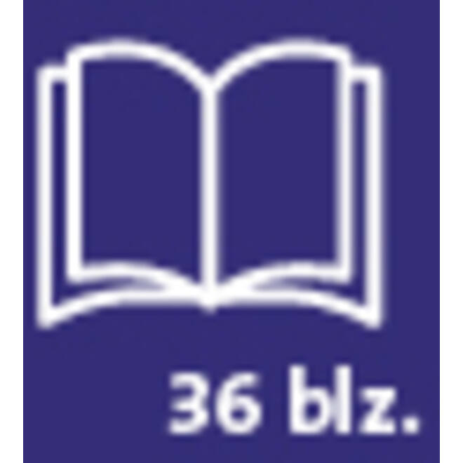 Muziekschrift Qbasic 165x210 36blz 70gr zwart