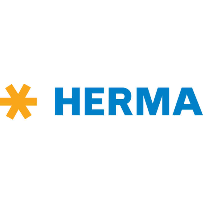 Rugetiket HERMA 10155 smal 38x192mm verwijderbaar wit