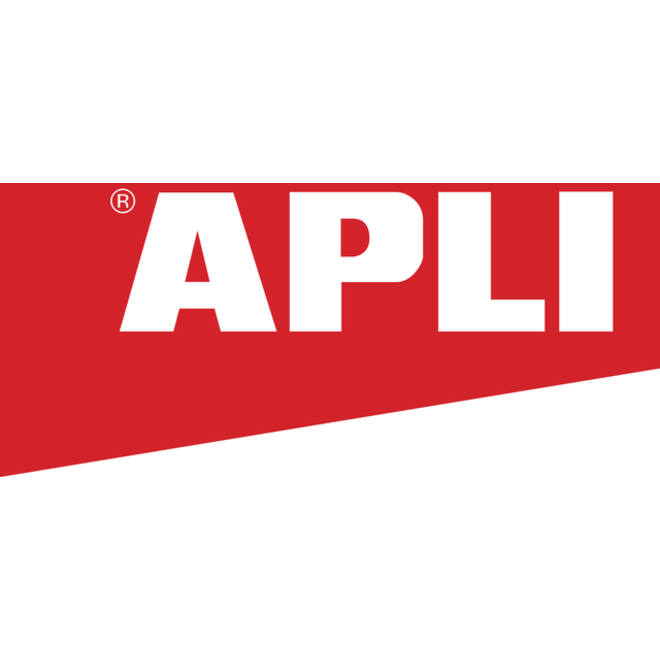 Label Apli karton nr383 7x19mm wit