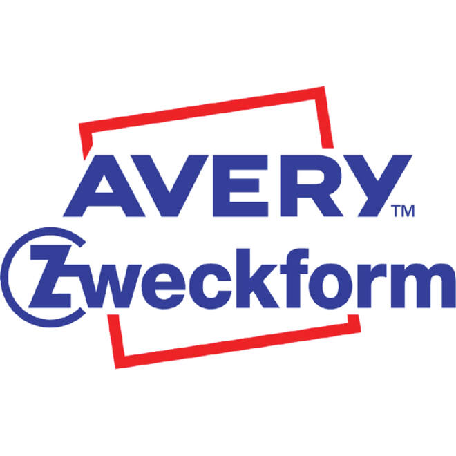 Etiket Avery Zweckform L3416 rond 60mm wit 1200stuks