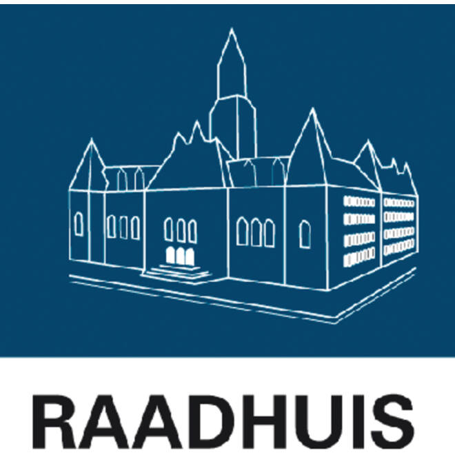Briefweger Raadhuis tot 500 gram kunststof wit