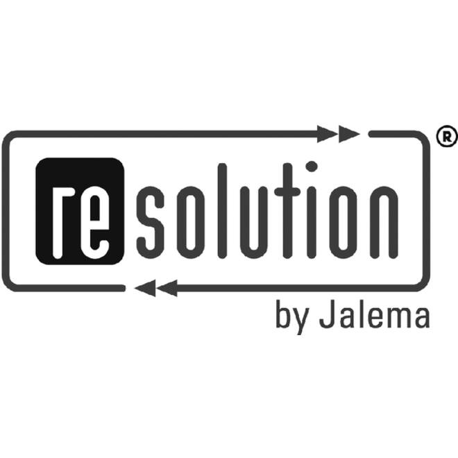 Brievenbakje Djois Jalema Re-Solution A4 gerecycled zwart