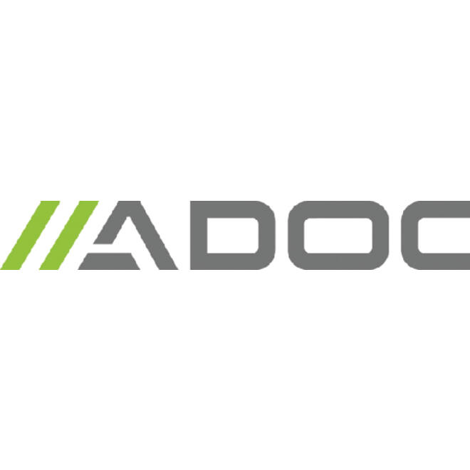 Schrift Adoc Business A4 lijn 144 pagina's 90gr groen