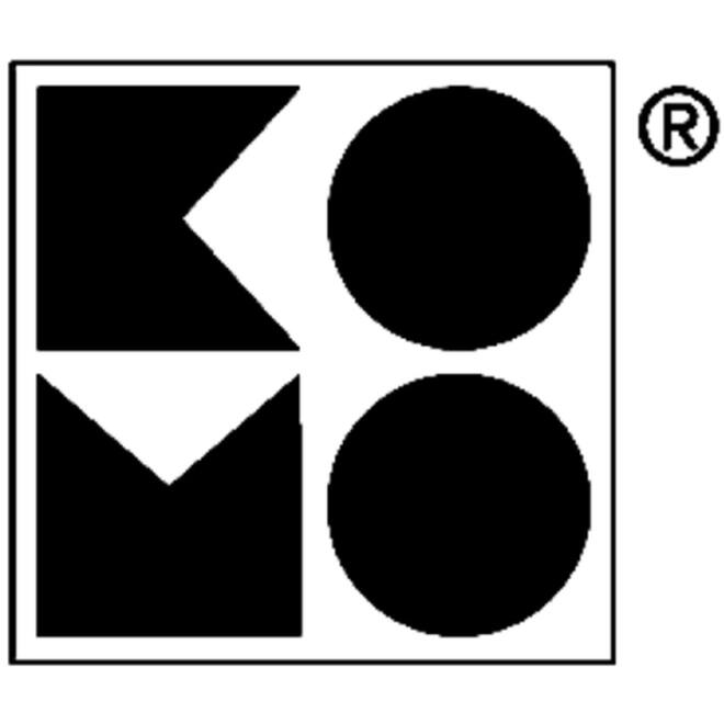 Vuilniszak Komo 60 liter zwart rol à 20 stuks
