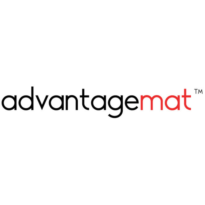 Deurmat Advantagemat binnen 60x90cm grijs