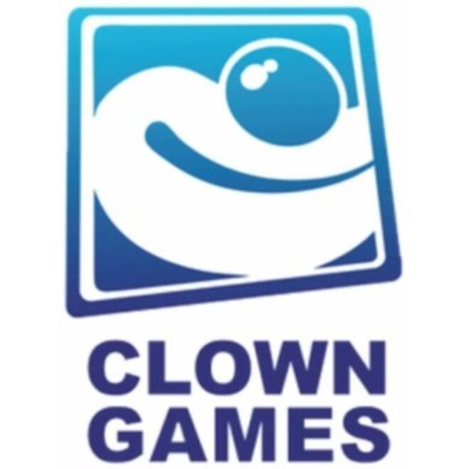 Dobbelstenen Clown Games blister à 6 stuks