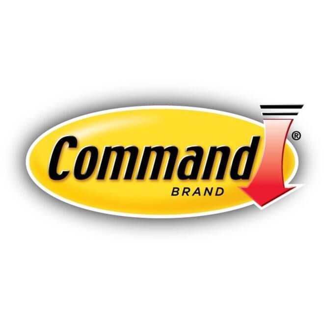 Kabelklem Command rond incl bevestigingsstrips transparant 4 stuks