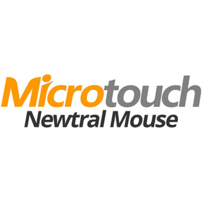 Muis Newtral3 medium links draadloos zwart