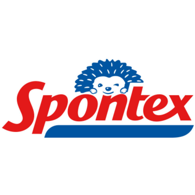 Spons Spontex Azella 82 viscose glazenwassersspons 120x80x35mm 10 stuks