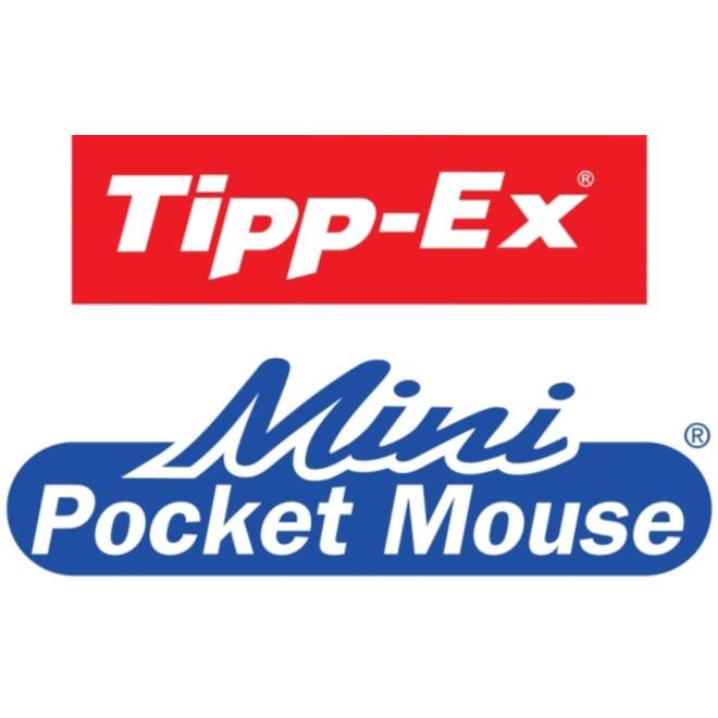 Correctieroller Tipp-ex mini pocket mouse 5mmx6m display à 30 +10 stuks gratis