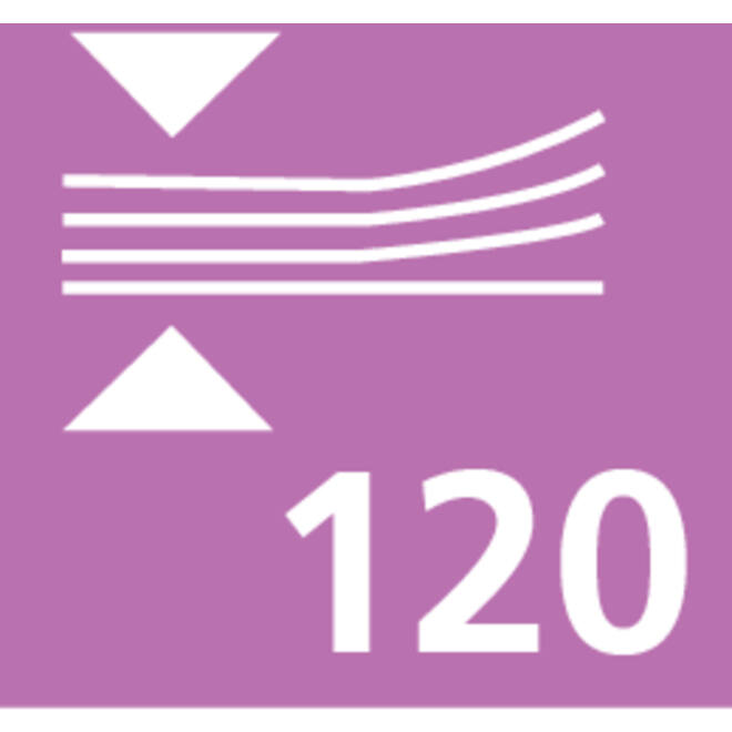 Rugetiket Elba 2022 57x25mm blauw