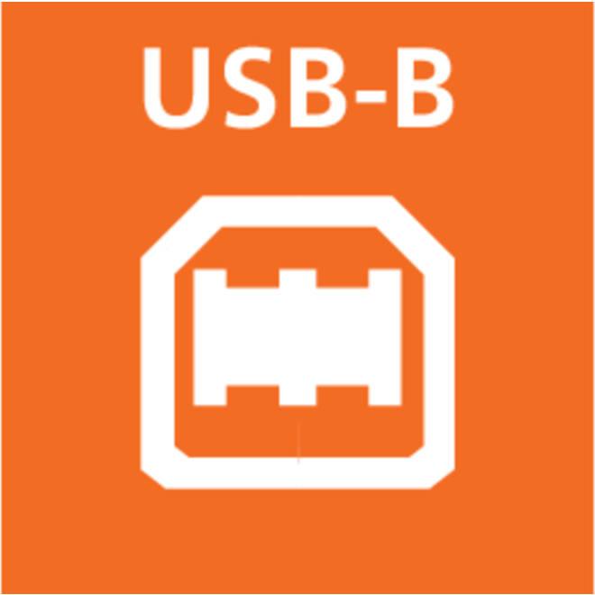 Kabel ACT USB USB-B 2.0 M zwart 3 meter