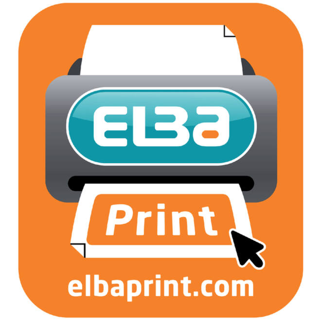 Ordner Elba Smart Original A4 50mm karton zwart gewolkt