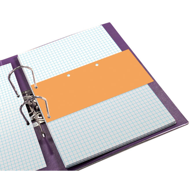 Scheidingsstrook Oxford duo 240x105mm oranje