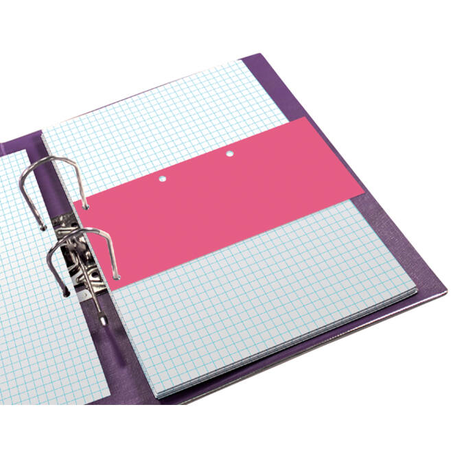 Scheidingsstrook Oxford duo 240x105mm roze