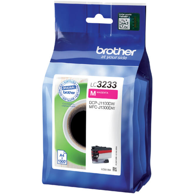 Inktcartridge Brother LC-3233M rood