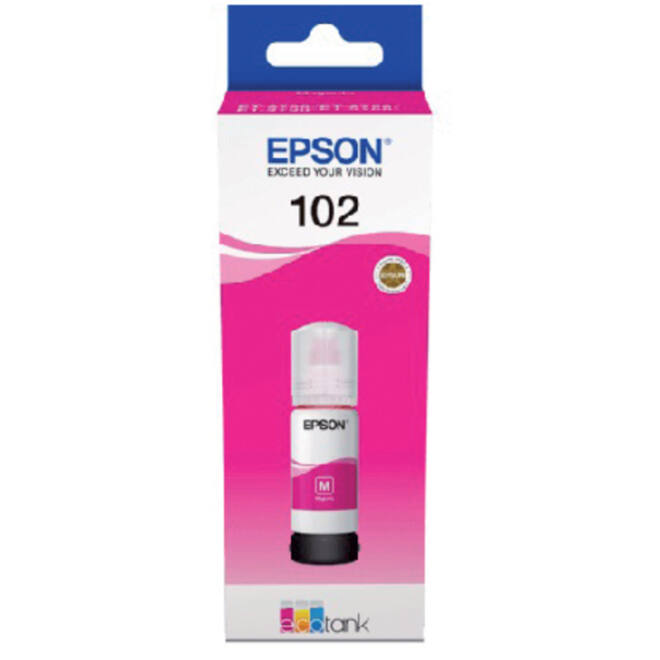 Navulinkt Epson 102 T03R3 rood