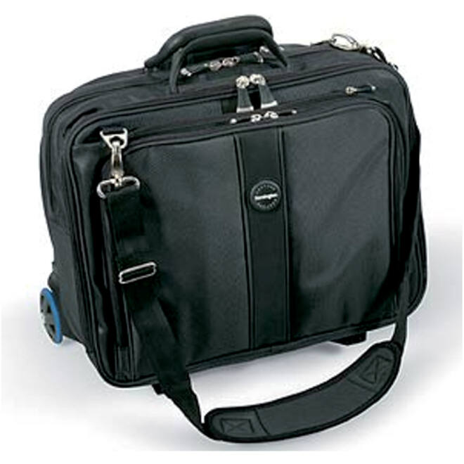 Laptoptas Trolley Kensington Contour 17" zwart